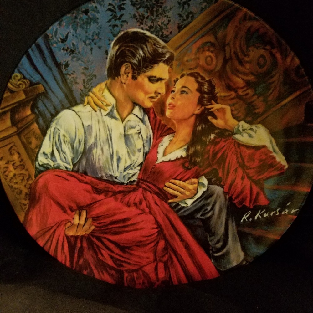 Gone with the wind 10 set plates